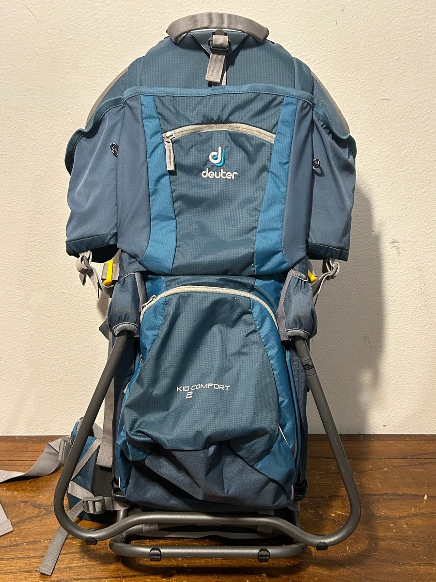 Deuter Kid Comfort 2 Hiking Backpack Child Carrier Retractable Sun