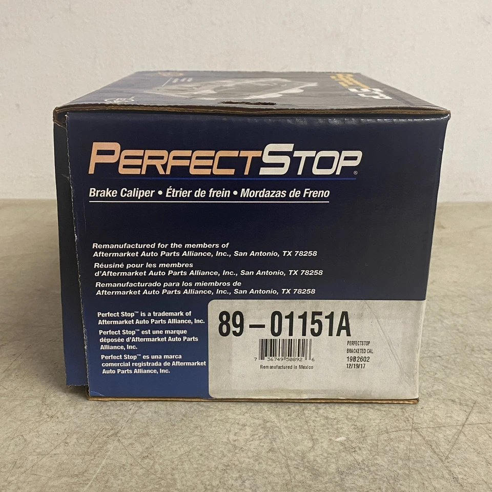 Perfect Stop 89-01151A Front Left Brake Caliper Remanufactured - Image 3 of 4