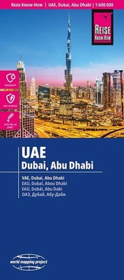 Reise Know-How Landkarte Vereinigte Arabische Emirate United Arab Emirates...