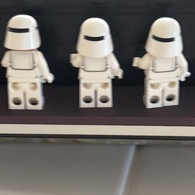 Lego Star Wars 3x First Order Snow Trooper *Lot* (2017)