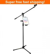 Hercules MS436B The artist stage pack microphone Stand with phone &Tablet holder