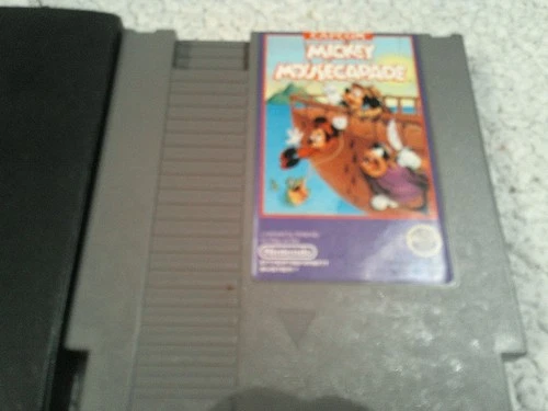 VINTAGE NINTENDO MICKEY MOUSECAPADE VIDEO GAME