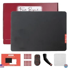Flash Beyond Glass Gaming Mouse Pad - Ultra-Smooth, Non-Slip, 15.7” x 11.8”