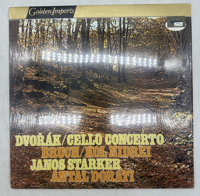 Janos Starker Dvorak Bruch Dorati Cello Concerto In B Minor, Op. 104 / Kol Nidre
