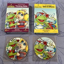 Vintage Jim Henson s Muppet Kids: Thinking Skills, Same Different - 2 PC games