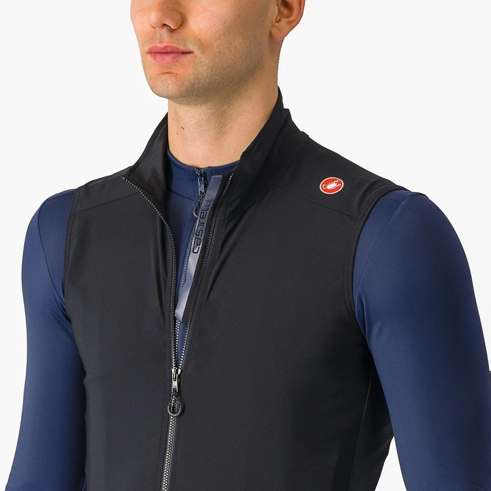 CASTELLI ESPRESSO CYCLING VEST - PACKABLE WIND VEST - 3 POCKETS - LIGHTWEIGHT - Image 3 of 4