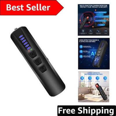 Wireless Hidden Camera Detector with RF & WiFi Scan for Ultimate Travel Security