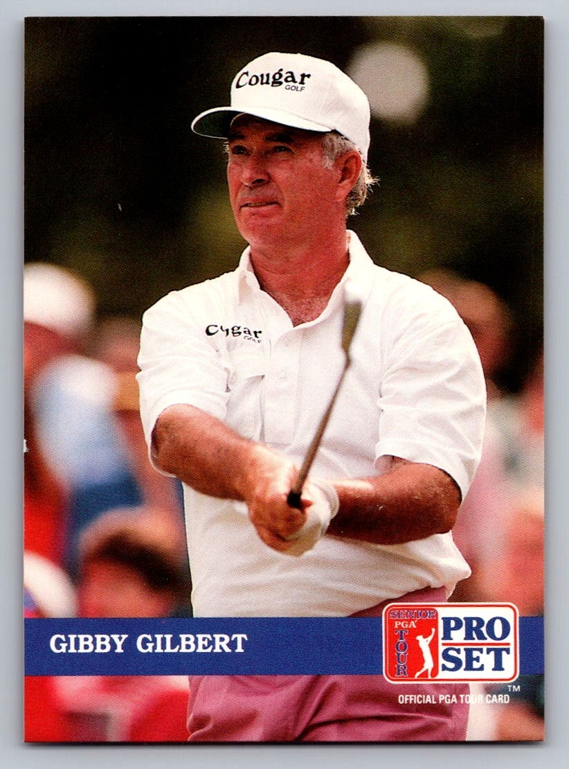 1992 PRO SET GOLF CARD #223 GIBBY GILBERT