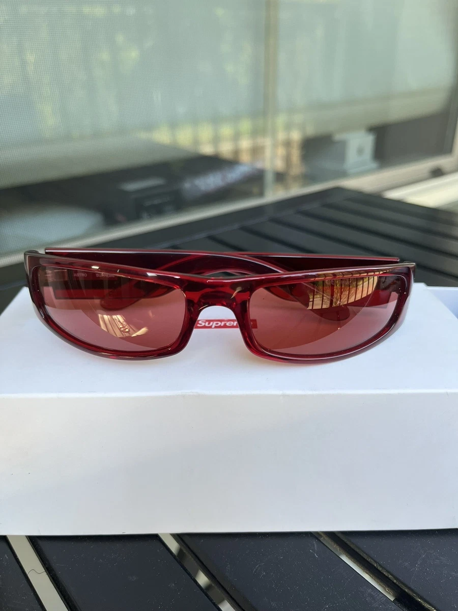 Supreme Red Sunglasses for Men for sale | eBay