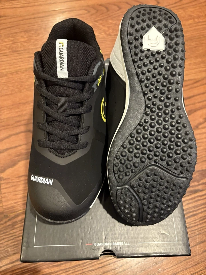 Zapatos de césped de béisbol Guardian Bolt juveniles unisex talla 3 nuevos en caja nunca usados Foto 4 de 4