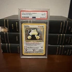 1999 Pokemon Jungle Snorlax Holo #11/64 PSA 8