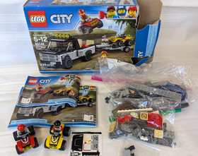LEGO CITY 60148 ATV RACE TEAM & 60224 SATELLITE SERVICE MISSION (50/5ai)