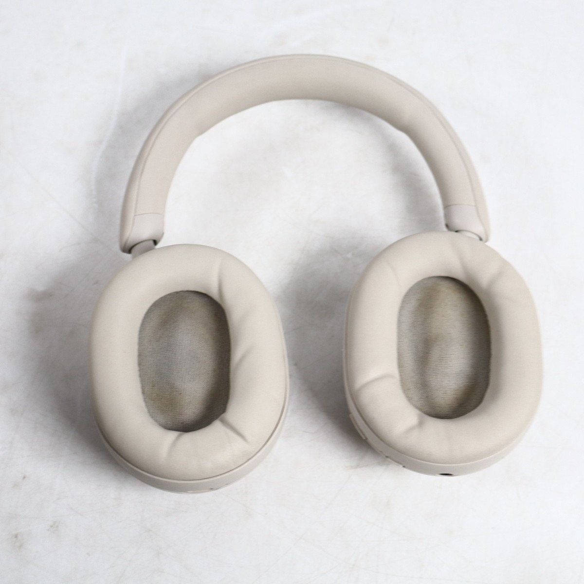 Sony WH-1000XM5 Over-Ear Headphones Tan/Grey, W/ Case & Cables