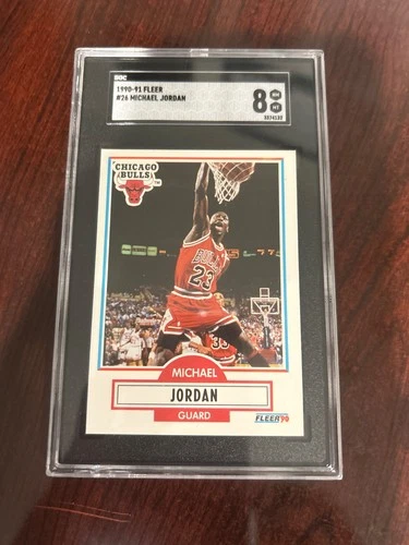 Jordan 1990 Fleer Jordan #26