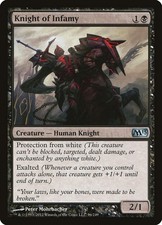 Knight of Infamy 1x MtG 2013 m13 Core Edition SP/NM