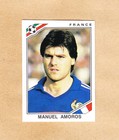 Panini - FIFA World Cup - Mexico 86 - Manuel Amoros - France - # 171