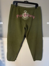 Vintage Y2K Victoria's Secret Pink Academy Iconic Back Print Pants