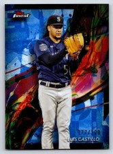 2024 Topps Finest - Common Luis Castillo #81 Blue Refractor /200