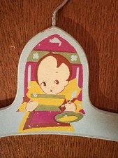 Vintage 1930  s Wooden Childs Clothes Hanger