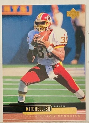 Washington Redskins #30 Brian Mitchell 1998 Upper Deck
