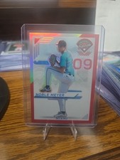 2025 Panini Prospect Edition - Noble Meyer - Red Holo /199 - #106