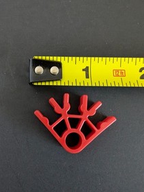 K'NEX CONNECTORS Mix Lot 406 Bulk Standard Replacement Parts, Red, Black,  Knex