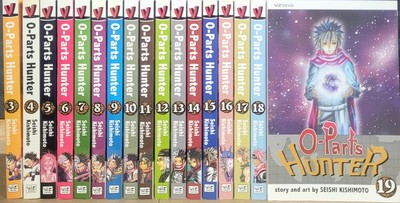 O-Parts Hunter Manga Vols 3-19  English Set Graphic Novel Brand New Viz Media 
