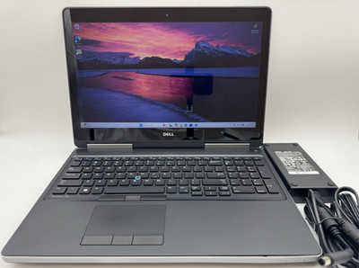 Dell Precision 7520 i7-7820HQ@2.90GHz 32GB RAM 500GB SSD NVMe Win11p Touchscreen