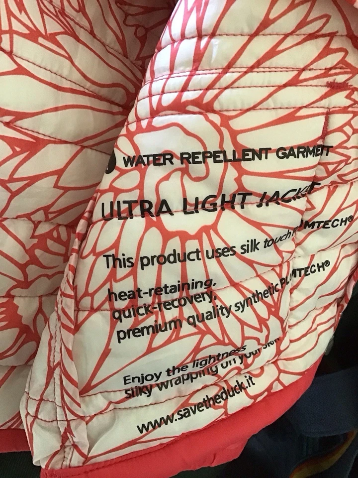 SAVE THE DUCK* STEPPJACKE ULTRA LIGHT JACKET SILK TOUCH GR 2/36 *TOP - Bild 2 von 4