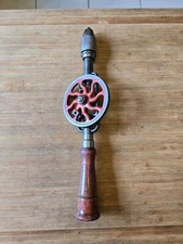 Vintage Miller Falls no.2 Hand Drill- Crank Drill * Missing Handles*