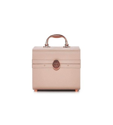 Caboodles Life & Style Small Train Case, Makeup One Size, Crea Rose 