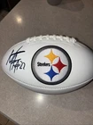 Najee Harris Autographed Steelers Panel Football JSA Certified
