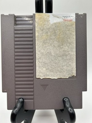 Timelord NES Game Damaged Label Loose Tested