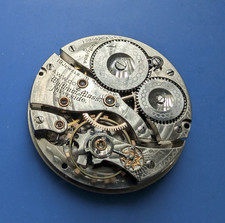 VINTAGE 16 SIZE WALTHAM 1899 19 JEWEL RIVERSIDE POCKET WATCH PARTS