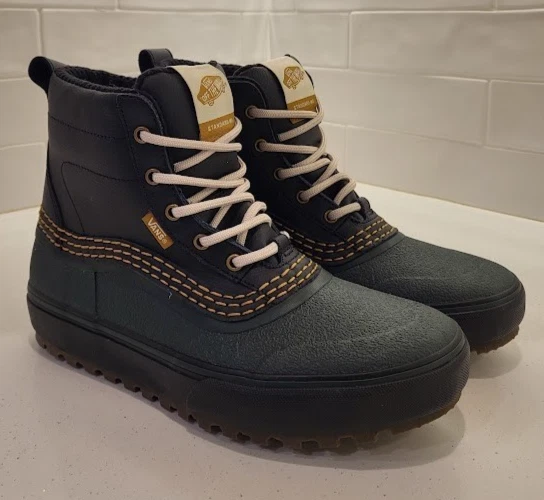 Vans Standard Mid Snow MTE Forest Green Mens Size 9 Waterproof cozy