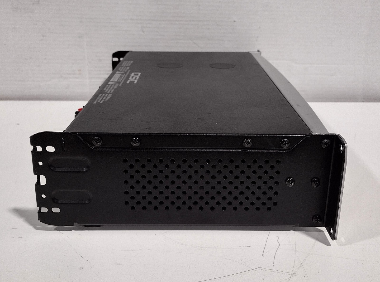 QSC GX3 Two Channel 425W Per Channel 4Ω Stereo Power Amplifier - Untested