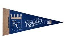 Kansas City Royals Mini Pennant 4”x9” MLB Baseball Flag Gold New