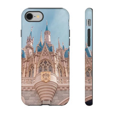 Cinderella's castle phone case for iPhones, Gift For Cartoon, Gift For Her