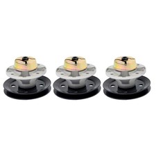 3 Pack Spindle Assy For John Deere 44" 48" 54" Deck AM121342 AM115528 AM115720