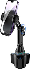 Cup Phone Mount for Car, Upgraded Version Universal Cup Phone Cradle Holder wi