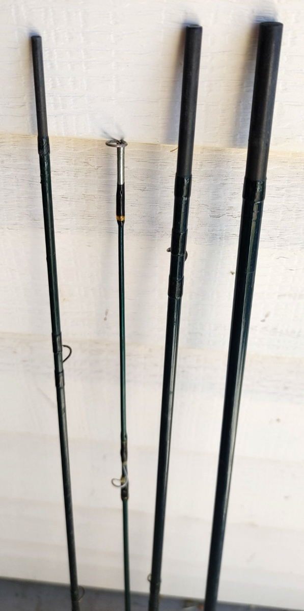 Orvis Trident TL Fly Fishing Rod Green 4 Piece Pole 6.5 Mid Flex 8