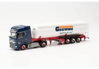 Herpa Lkw Daf Xg+ Aerop. Kippsilo-Sz Greiwing 954686