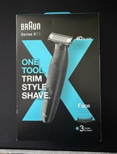 Braun Series XT3 XT3100 4D Blade Gesichtstrimmer wasserfest wiederaufladbar