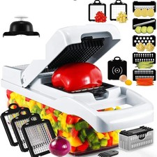 12 in 1 Multifunctional Vegetable Cutter Food Chopper Potato Slicer Carrot Grate