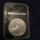 2014 American Eagle Silver Dollar / 1 oz .999 Silver / Uncirculated
