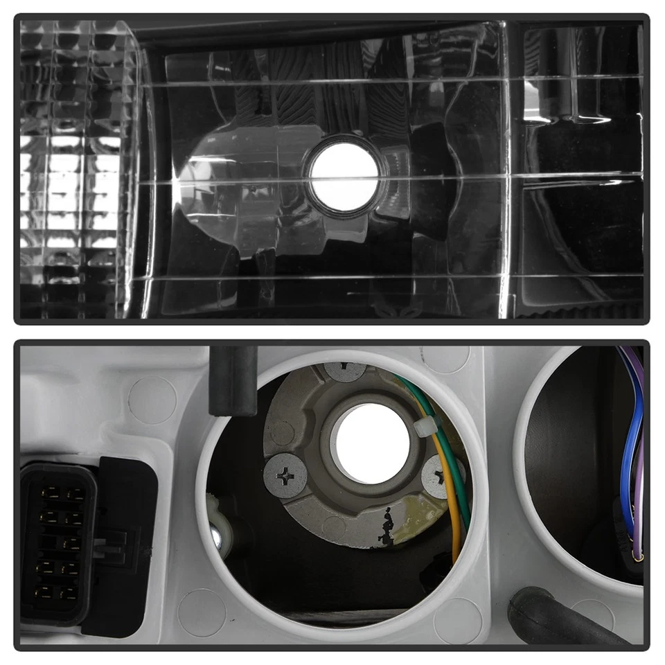 Faros de repuesto izquierda+derecha Regal LS/GS Buick Century 97-04 1997-2005 negros Foto 4 de 4