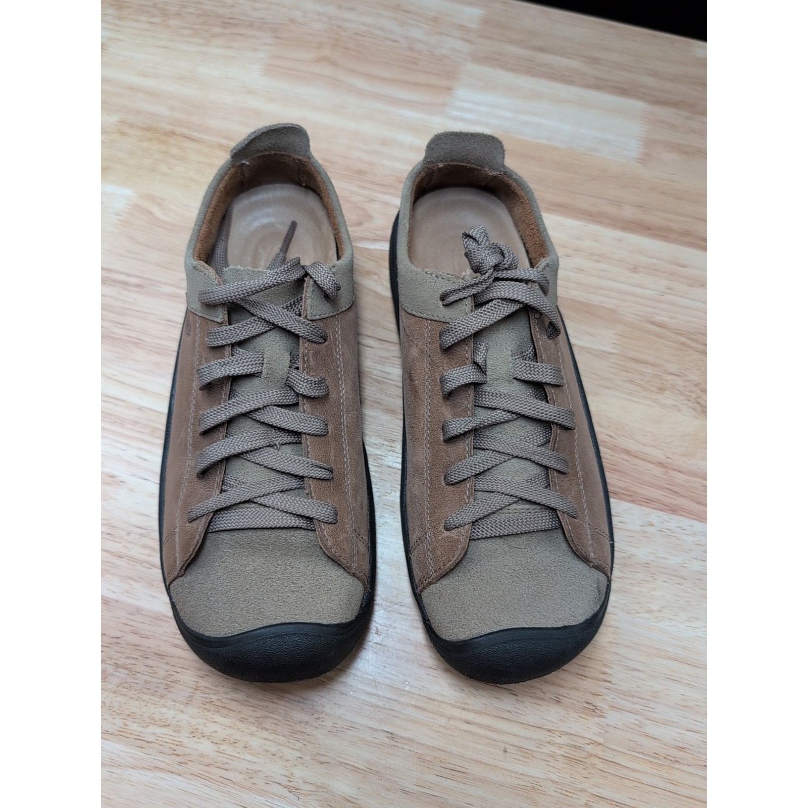 Sneakers Keen XT 1005 da donna in pelle marrone marrone chiaro misura 6 5 da trekking