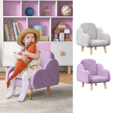 Toddler Armchair Kids Sofa Chair Cloud-Shaped Children Couch 1.5-3 Years