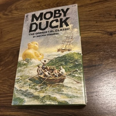 Box Only Moby Duck Jigsaw Puzzle Springbok Vintage