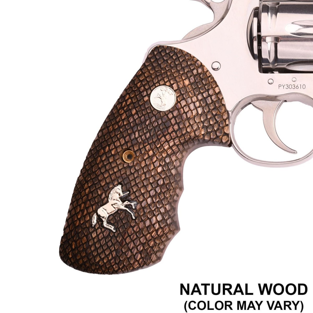 Altamont Colt Python Fingergroove Grips Designed to Drop-in fit on